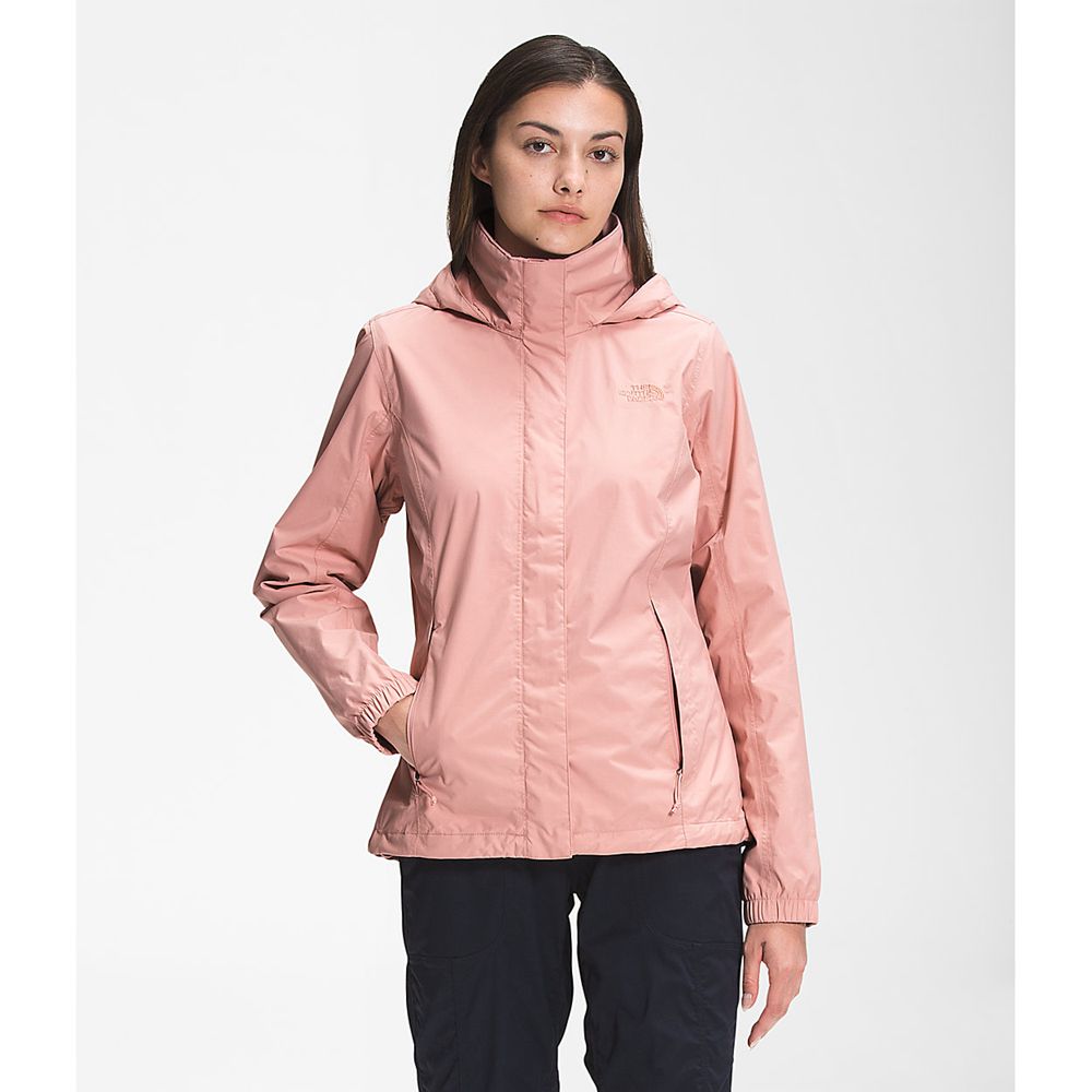 The North Face Rain Jacket Womens Australia - The North Face Resolve 2 Rose (XMO-132460)